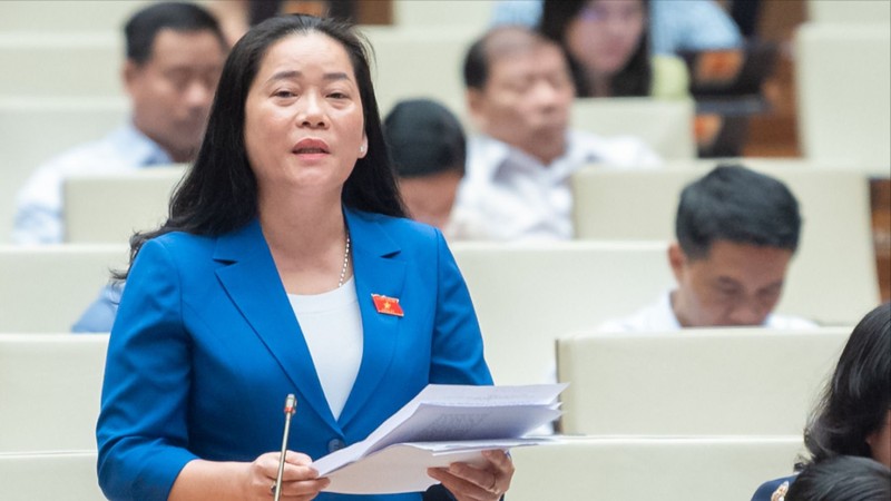 Đại biểu Lê Thị Thanh Lam, Phó trưởng Đoàn phụ trách Đoàn ĐBQH, tỉnh Hậu Giang. Ảnh: Media.quochoi.vn 271020230700-dai-bieu,-le-thi-thanh-lam,-pho-truong-doan-phu-trach-doan-dbqh--tinh-hau-giang1.jpg