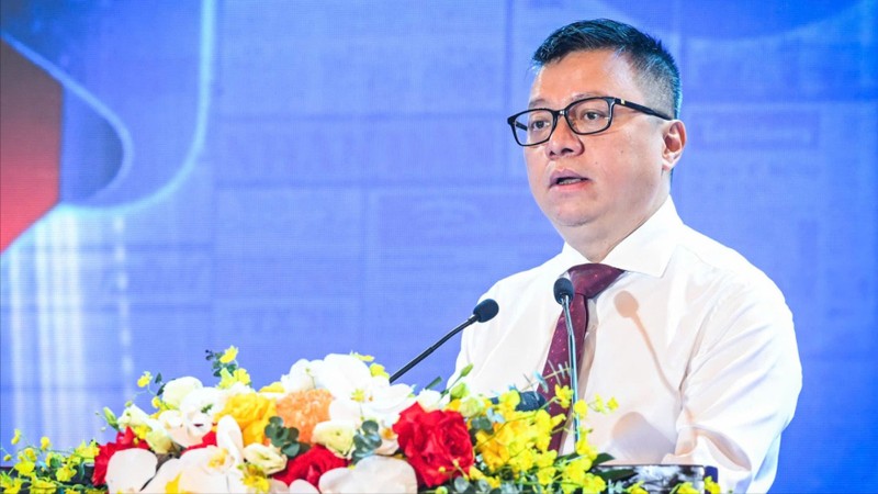 Ông Lê Quốc Minh cho rằng Hội Báo toàn quốc tiếp thêm niềm đam mê nghề cho các nhà báo. áa.jpg