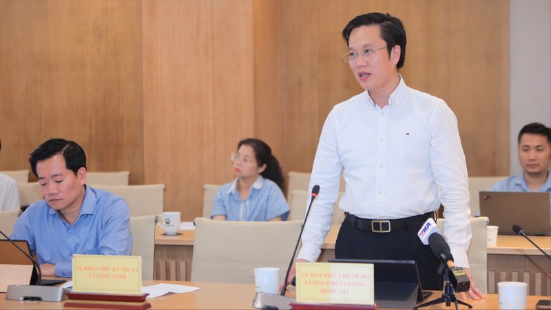 Ông Hà Minh Hiệp, Chủ tịch Uỷ ban Tiêu chuẩn Đo lường Chất lượng quốc gia. ong Hiep.jpg