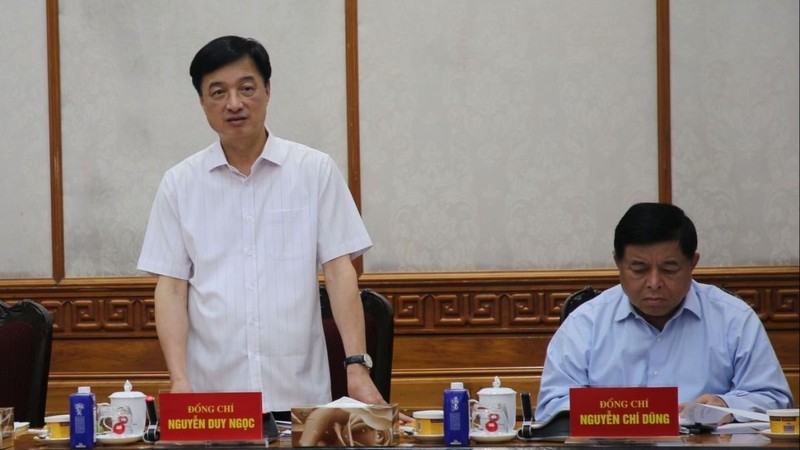 Ông Nguyễn Duy Ngọc lưu ý Quốc hội, các ban đảng, MTTQ, các đoàn thể điều tiết các nhiệm vụ trong chuyển đổi số để đạt được kế hoạch đã đề ra. Ảnh: Cổng thông tin điện tử Đảng Cộng sản ndn.jpg