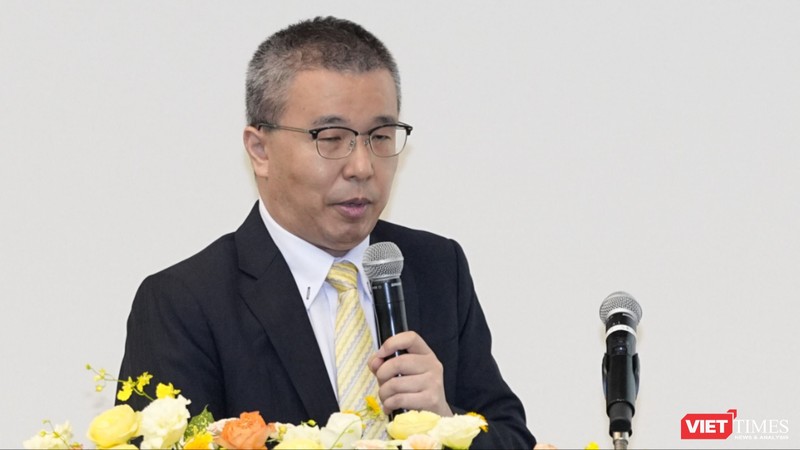 Ông Ishida Eiji, Trưởng phòng Xúc tiến Cơ sở hạ tầng số quốc tế Cục Chiến lược Toàn cầu, Bộ Nội vụ và Truyền thông Nhật Bản (MIC). _HV_9790.JPG