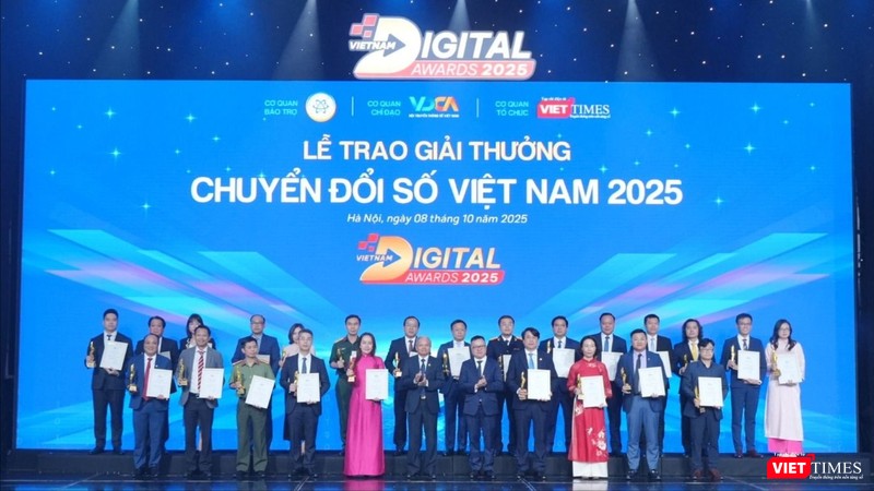 5 cơ quan nhà nước và 17 doanh nghiệp, đơn vị sự nghiệp chuyển đổi số xuất sắc được tôn vinh tại VDA2025.
