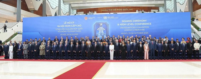 Thủ đô Hà Nội được chọn làm nơi ký kết văn kiện quan trọng, khẳng định vai trò của Việt Nam như một đối tác tin cậy và cầu nối giữa các quốc gia, khu vực. công ước hà nội tội phạm mạng.jpg