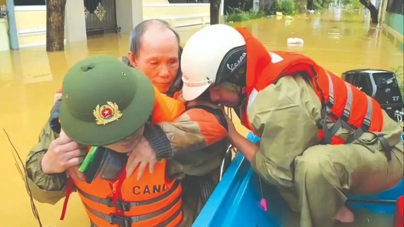 Trong thời điểm thiên tai bão lũ, việc lực lượng cứu hộ có thể chủ động xác định được địa điểm nơi người dân đang gặp khó khăn sẽ giúp đẩy nhanh công tác cứu hộ, cứu nạn.