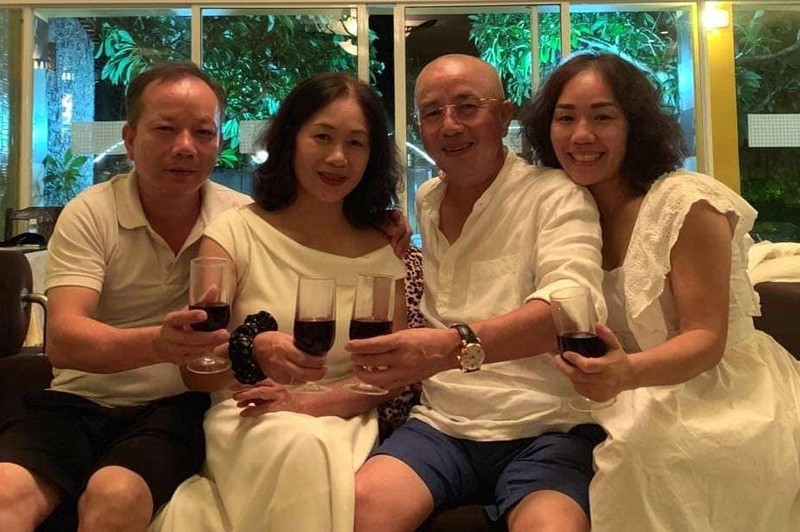 Bốn chị em Quỳnh Mai, Quỳnh Lâm, Quỳnh Sơn và Quỳnh Vân. Courtesy of Quỳnh Vân.