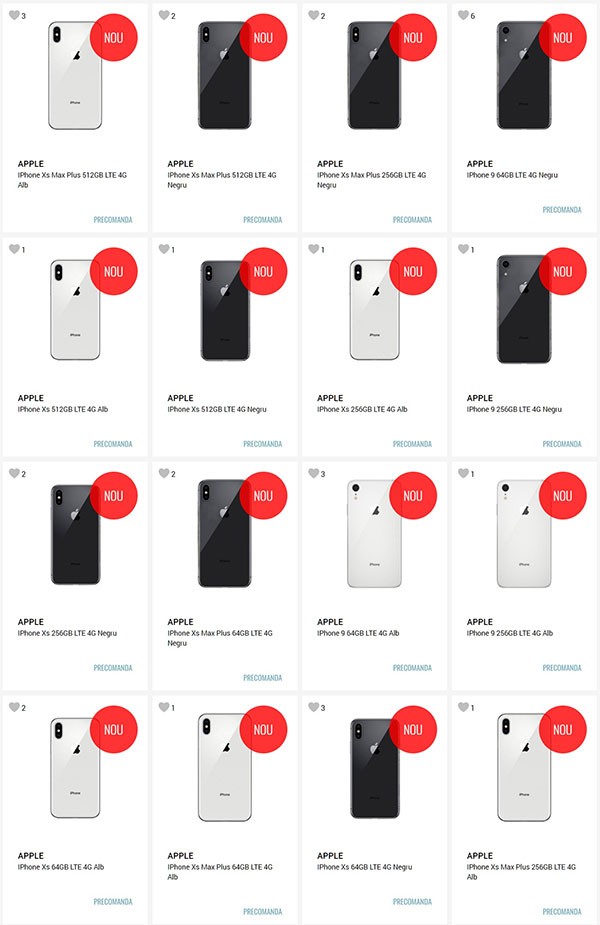 Website đặt mua trước các mẫu iPhone 2018 của hãng bán lẻ trực tuyến Romani Website đặt mua trước các mẫu iPhone 2018 của hãng bán lẻ trực tuyến Romani