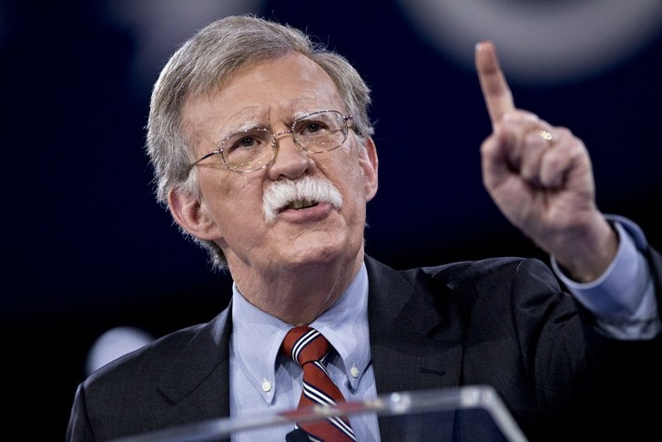 Cố vấn An ninh Quốc gia Mỹ John Bolton (Ảnh: AP)