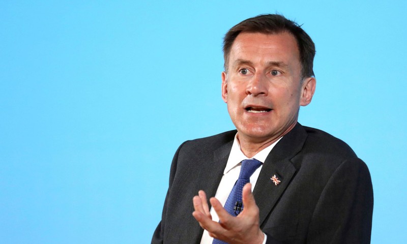 Ngoại trưởng Anh Jeremy Hunt để ngỏ khả năng trừng phạt Trung Quốc (Ảnh: Guardian)