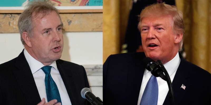 Cựu Đại sứ Mỹ tại Anh Kim Darroch tiết lộ thêm thông tin về Tổng thống Trump (Ảnh: Business Insider)