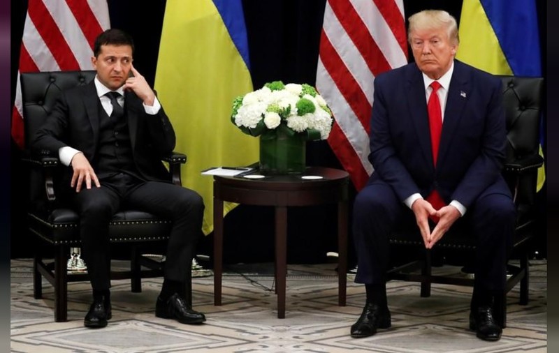 Đoạn băng ghi âm cuộc điện đàm giữa ông Trump và ông Zelensky đang là tâm điểm trong vụ bê bối (Ảnh: Reuters) Đoạn băng ghi âm cuộc điện đàm giữa ông Trump và ông Zelensky đang là tâm điểm trong vụ bê bối (Ảnh: Reuters)