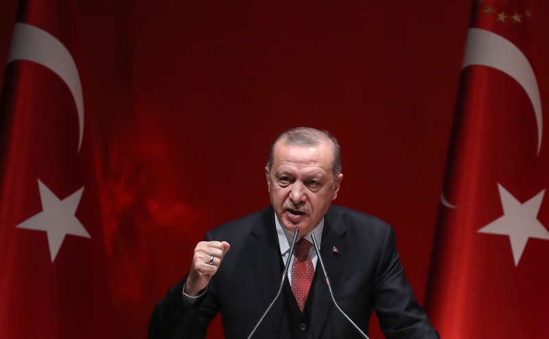 Tổng thống Thổ Nhĩ Kỳ Recep Tayyip Erdogan (Ảnh: Newsweek)