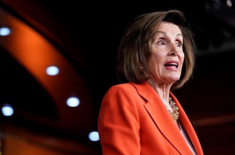 Chủ tịch Hạ viện Mỹ Nancy Pelosi (Ảnh: Reuters)