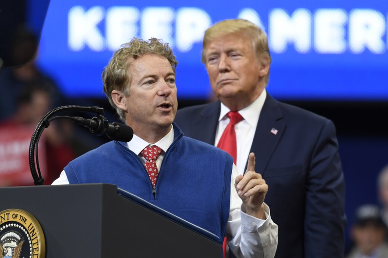 Thượng nghị sĩ Rand Paul nói rằng ông Trump là người không ngại xung đột và đã quá quen với những rắc rối thế này (Ảnh: Wahsington Post) Thượng nghị sĩ Rand Paul nói rằng ông Trump là người không ngại xung đột và đã quá quen với những rắc rối thế này (Ảnh: Wahsington Post)