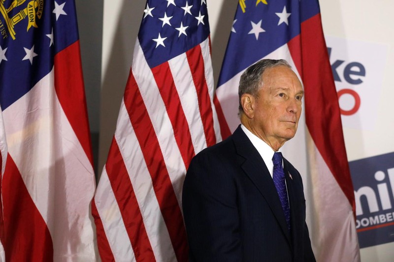 Cựu Thị trưởng New York, tỷ phú Michael Bloomberg (Ảnh: Reuters)