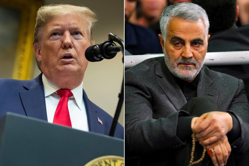 Ông Trump đề cập tới vụ ám sát tướng Iran Qasem Soleimani trong Thông điệp liên bang (Ảnh: NYPost) Ông Trump đề cập tới vụ ám sát tướng Iran Qasem Soleimani trong Thông điệp liên bang (Ảnh: NYPost)