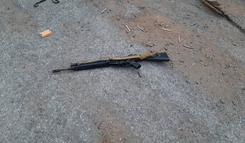 Khẩu súng được cho là thứ vũ khí mà thủ phạm đã sử dụng (Ảnh: SCMP) Khẩu súng được cho là thứ vũ khí mà thủ phạm đã sử dụng (Ảnh: SCMP)