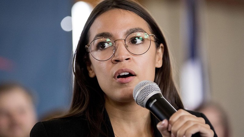 Nữ nghị sĩ Mỹ Alexander Orcasio-Cortez (Ảnh: Pinterest)