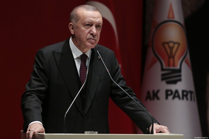 Tổng thống Thổ Nhĩ Kỳ Recep Tayyip Erdogan đe dọa tăng cường chiến dịch quân sự ở Syria (Ảnh: Middle East Monitor) Tổng thống Thổ Nhĩ Kỳ Recep Tayyip Erdogan đe dọa tăng cường chiến dịch quân sự ở Syria (Ảnh: Middle East Monitor)