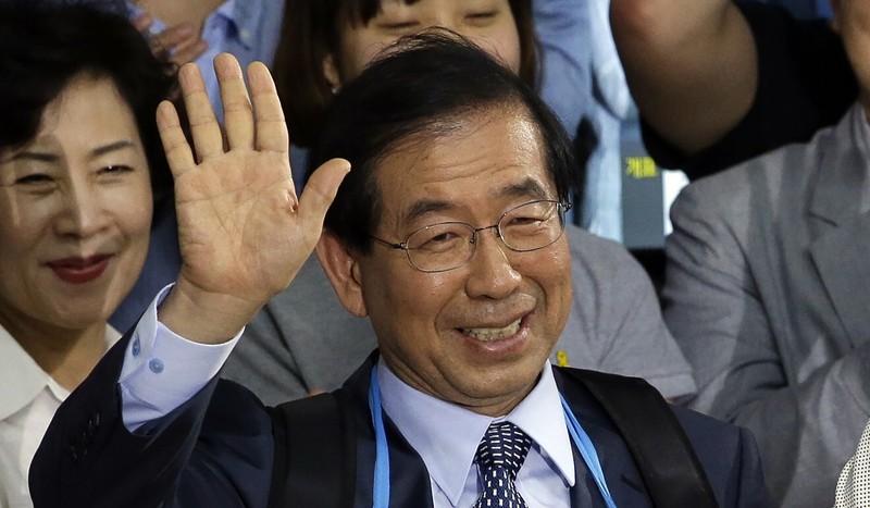 Thị trưởng Seoul Park Won-soo (Ảnh: AP)