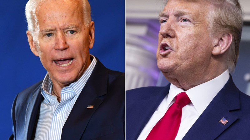 Tỷ lệ ủng hộ ông Biden ở châu Âu cao hơn hẳn Tổng thống Donald Trump (Ảnh: CNBC)