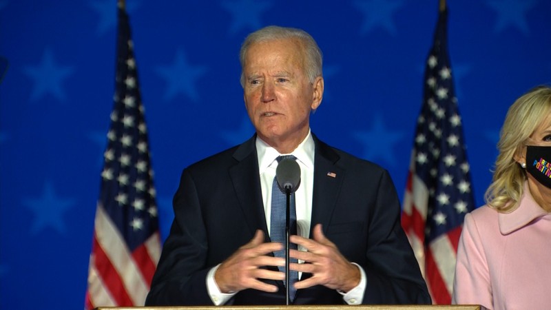 Joe Biden tại Delaware (Ảnh: CNN) Joe Biden tại Delaware (Ảnh: CNN)