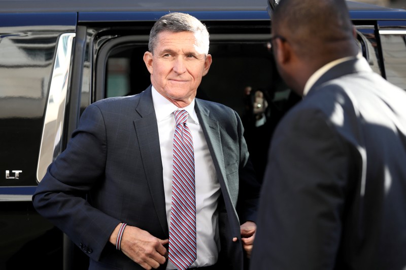 Ông Michael Flynn từng được Tổng thống Trump ân xá sau khi bị kết án vì khai man với FBI cùng nhiều tội danh khác (Ảnh: CNBC)