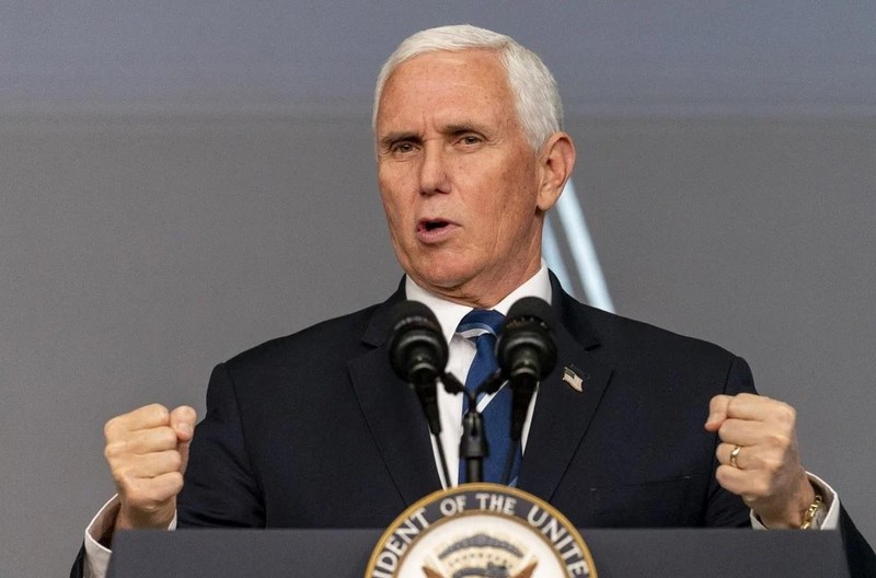 Phó Tổng thống Mỹ Mike Pence (Ảnh: AP)