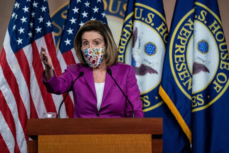 Chủ tịch Hạ viện Nancy Pelosi (Ảnh: NYTimes)