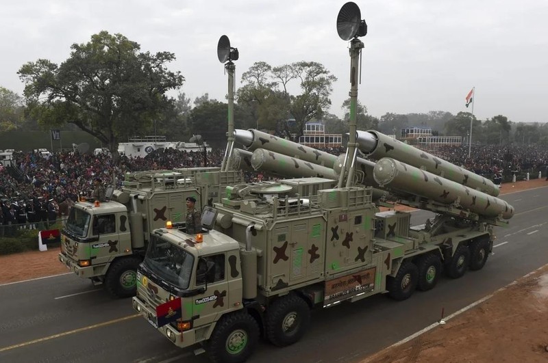 Tên lửa siêu thanh BrahMos do Nga và Ấn Độ hợp tác phát triển (Ảnh: AFP)