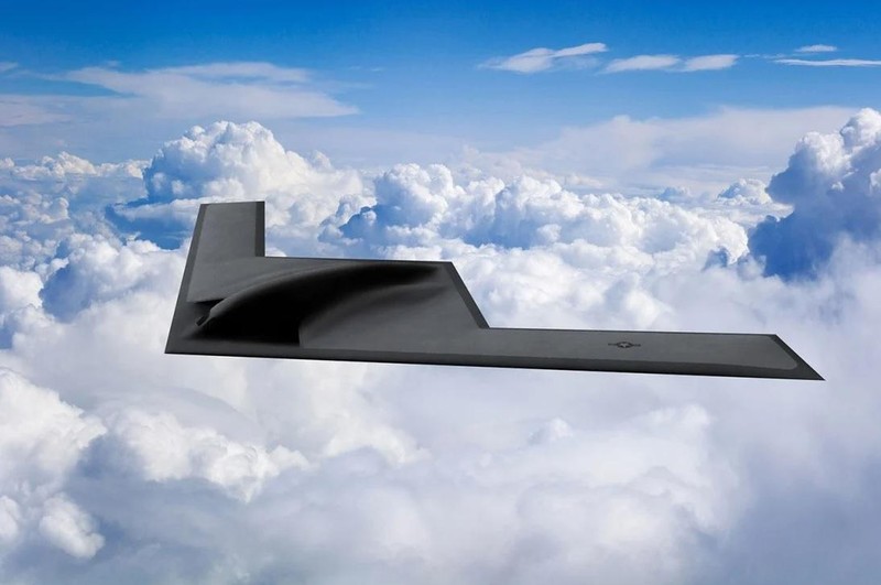 Mẫu drone B-21 Raider được phát triển cho Không quân Mỹ (Ảnh: Northrop Grumman)