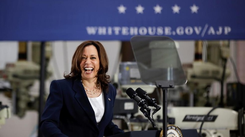 Phó Tổng thống Mỹ Kamala Harris (Ảnh: Reuters)