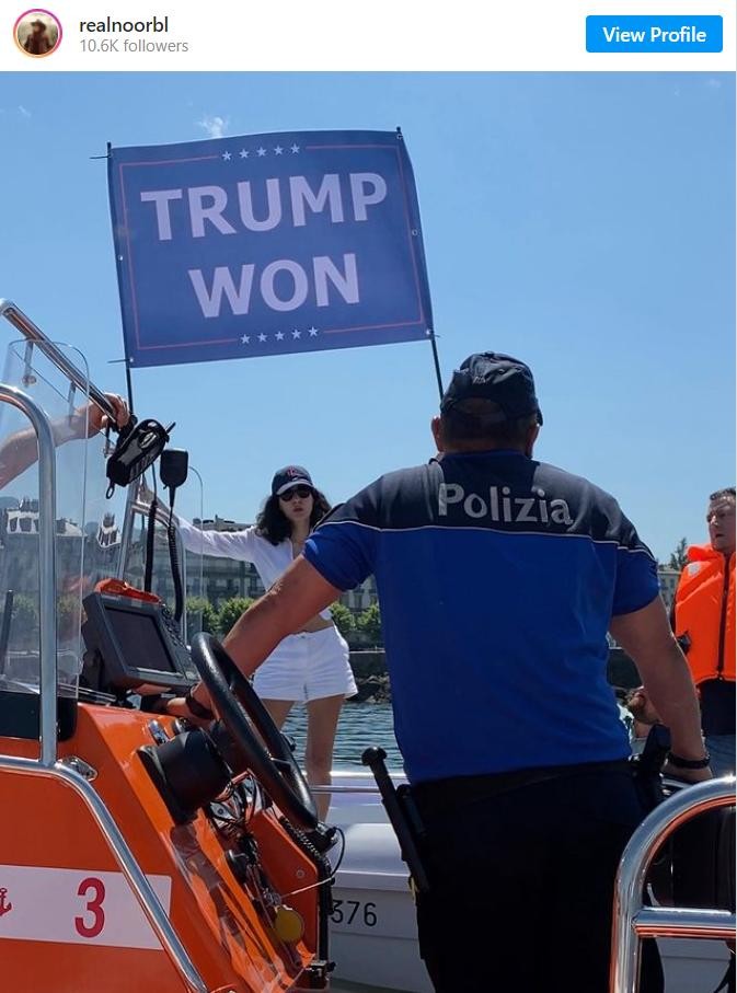 Hình ảnh được Noor đăng tải trên tài khoản Twitter cá nhân (Ảnh: Twitter) Hình ảnh được Noor đăng tải trên tài khoản Twitter cá nhân (Ảnh: Twitter)