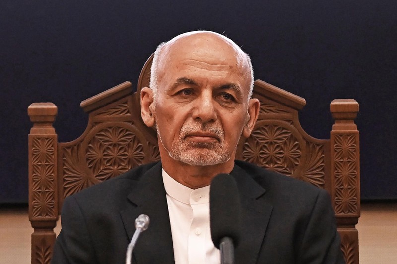 Tổng thống Afghanistan bị lật đổ, Ashraf Ghani (Ảnh: NBC News)