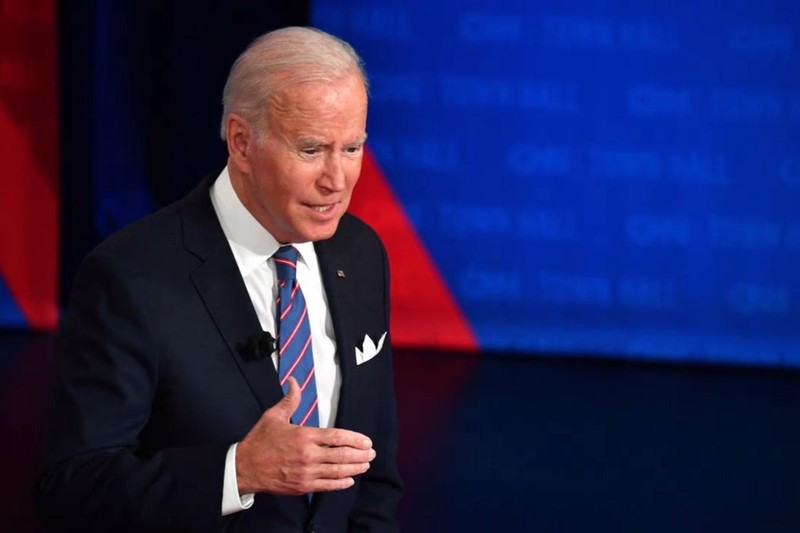 Đây là lần thứ hai trong vài tháng qua, Tổng thống Mỹ Joe Biden có bình luận mâu thuẫn với chính sách lâu năm của Mỹ (Ảnh: AP)