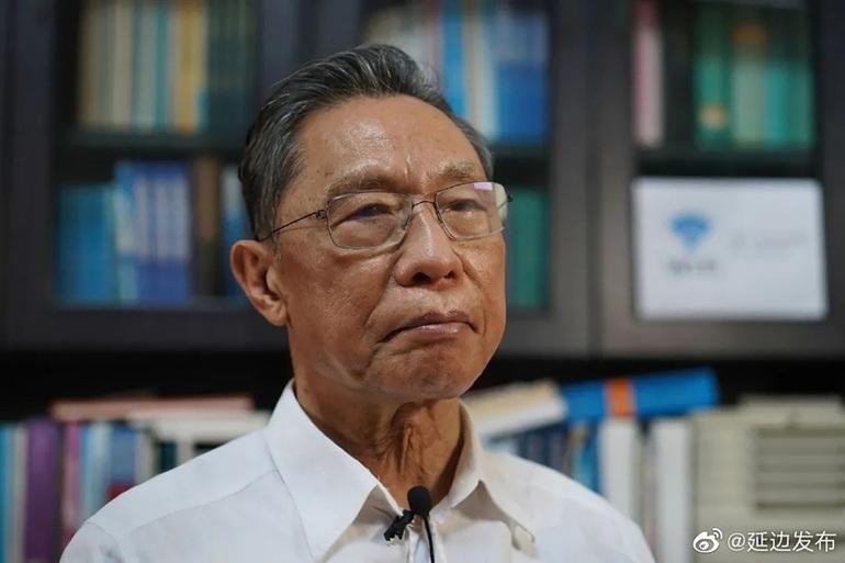 Ông Chung Nam Sơn, chuyên gia dịch tễ hàng đầu và cũng là cố vấn chính sách ứng phó Covid-19 của chính phủ Trung Quốc (Ảnh: Weibo). Ông Chung Nam Sơn, chuyên gia dịch tễ hàng đầu và cũng là cố vấn chính sách ứng phó Covid-19 của chính phủ Trung Quốc (Ảnh: Weibo).