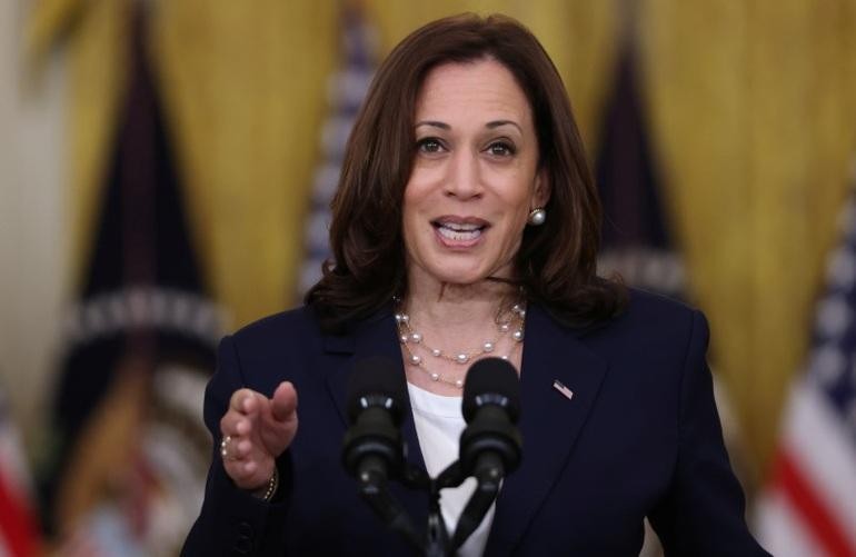 Phó tổng thống Mỹ Kamala Harris (Ảnh: Reuters). 