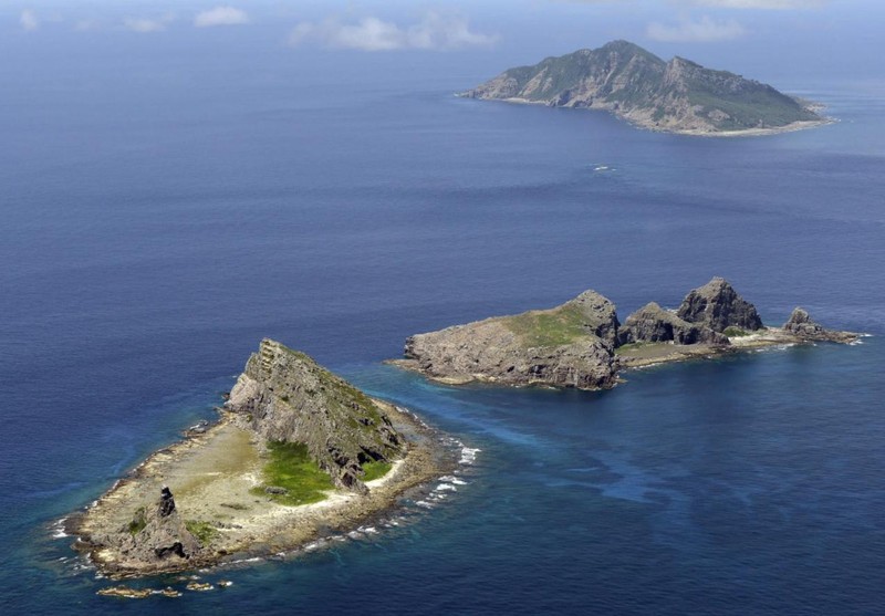 Khu vực quần đảo tranh chấp Senkaku/Điếu Ngư (Ảnh: Kyodo News) Khu vực quần đảo tranh chấp Senkaku/Điếu Ngư (Ảnh: Kyodo News)