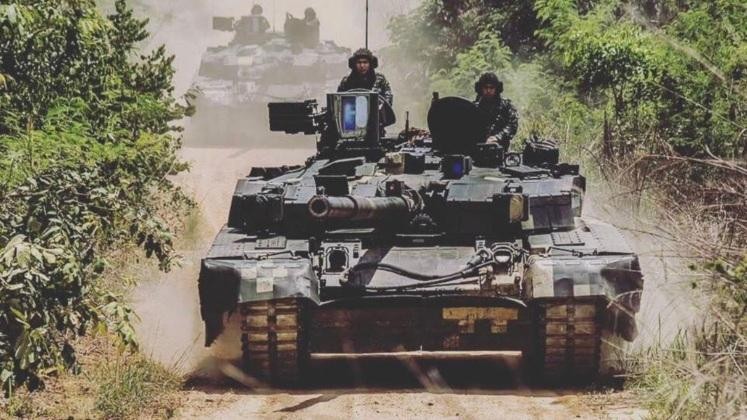 Mẫu xe tăng T-84 mà Ukraine cung cấp cho Thái Lan (Ảnh: Military Watch)