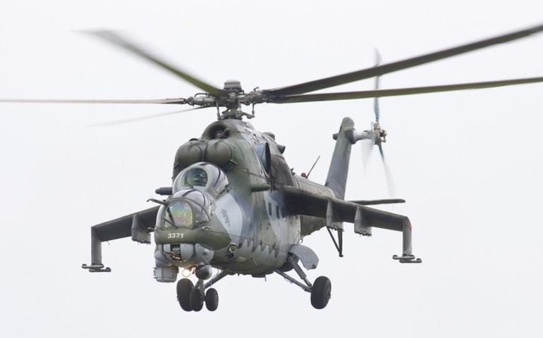 Trực thăng tấn công Mi-24 (Ảnh: Defense Express).