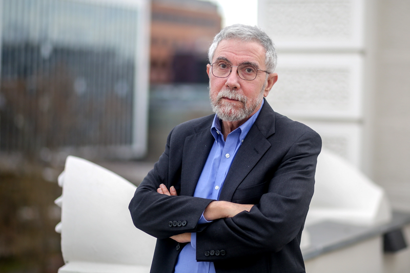 Nhà kinh tế học đoạt giải Nobel Kinh tế 2008, Paul Krugman (Ảnh: NYT) Nhà kinh tế học đoạt giải Nobel Kinh tế 2008, Paul Krugman (Ảnh: NYT)