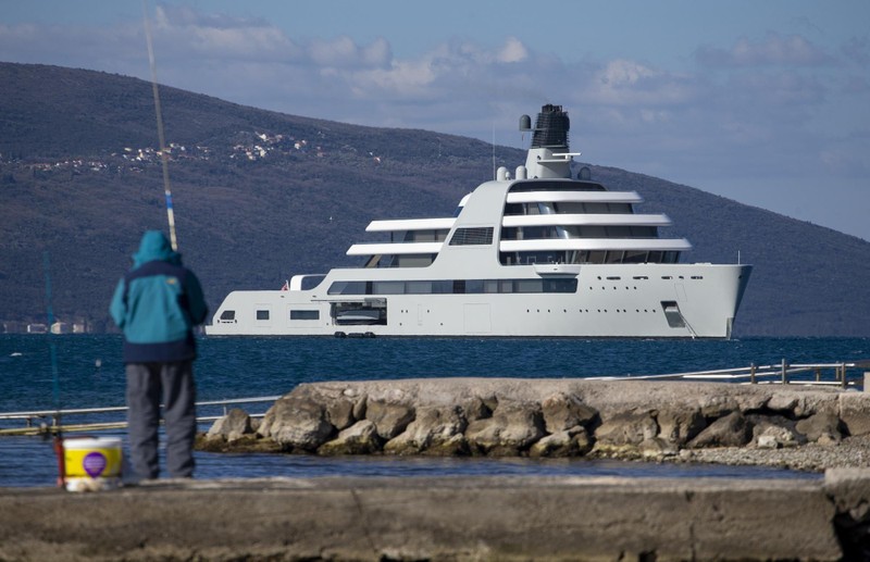 Siêu du thuyền Solaris của Roman Abramovich (Ảnh: Getty) Siêu du thuyền Solaris của Roman Abramovich (Ảnh: Getty)