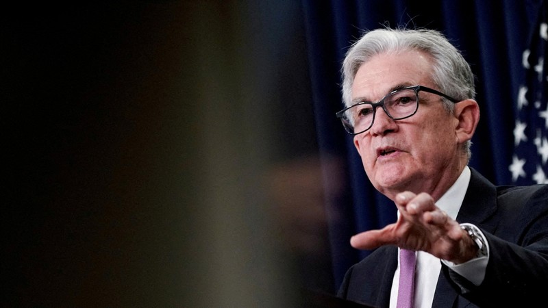 Chủ tịch Fed Jerome Powell đưa ra bài phát biểu dài vỏn vẹn 8 phút trong ngày 26/8 (Ảnh: NYTimes)