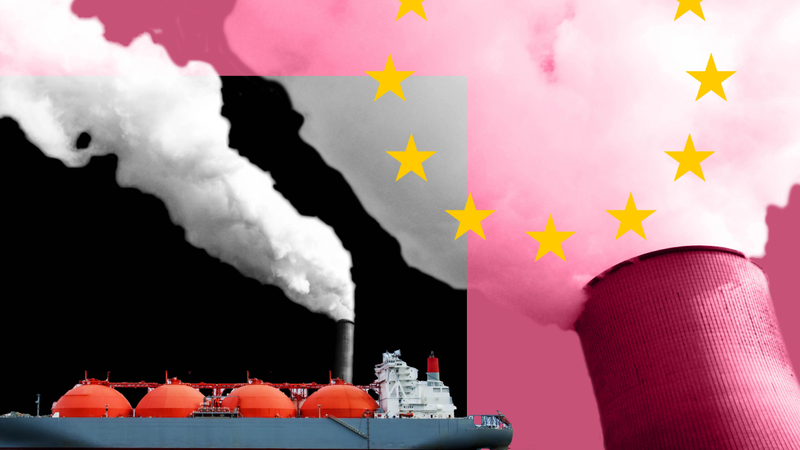 Do bị Nga giảm mạnh nguồn cung năng lượng, EU phải tăng đầu tư vào các dự án năng lượng bẩn (Ảnh: Financial Times)