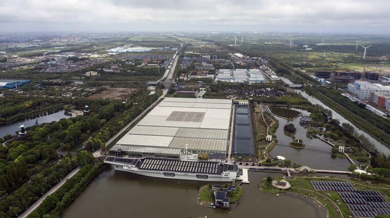 Lingang nhìn từ trên cao (Ảnh: Bloomberg)