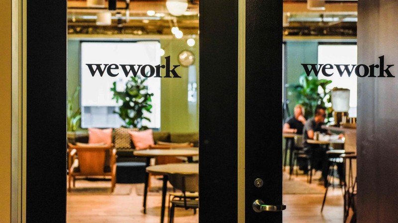WeWork, một trong số những khoản đầu tư thất bại của Vision Fund (Ảnh: Nikkei)