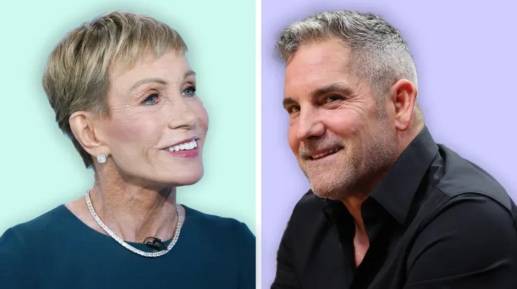 Hai triệu phú tự thân Barbara Corcoran và Grant Cardone (Ảnh: CNBC)