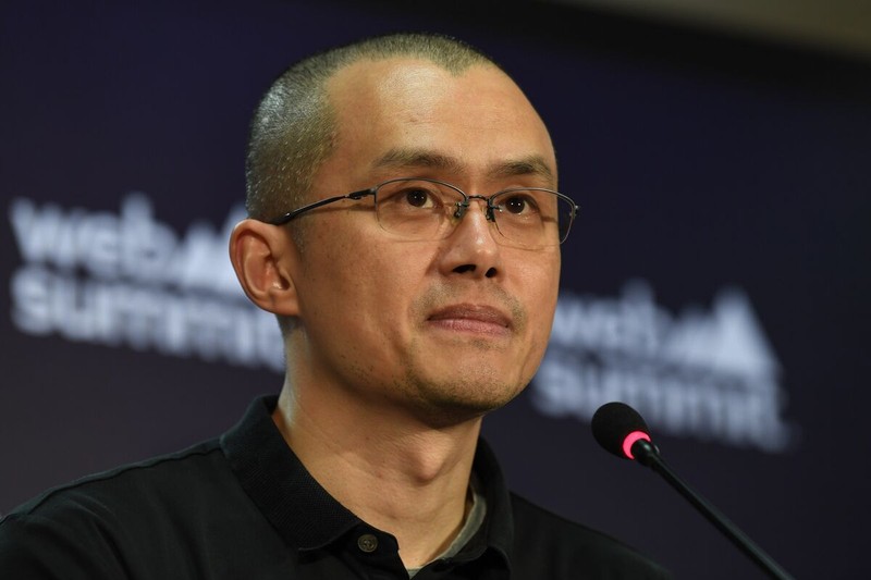 Changpeng Zhao người sáng lập sàn giao dịch tiền mã hoá Binance (Ảnh: Bloomberg)