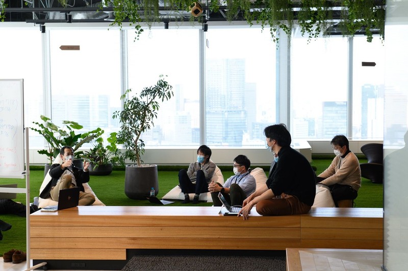 Trụ sở chính ở Tokyo của Woven Planet được thiết kế để mô phỏng các công ty khởi nghiệp ở Thung lũng Silicon (ảnh: Bloomberg) im-876567.jpg