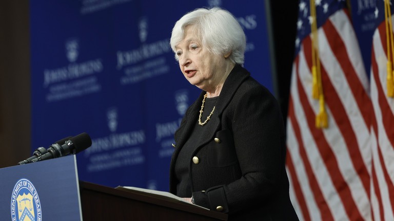 Bộ trưởng Tài chính Mỹ Janet Yellen (Ảnh: Getty)