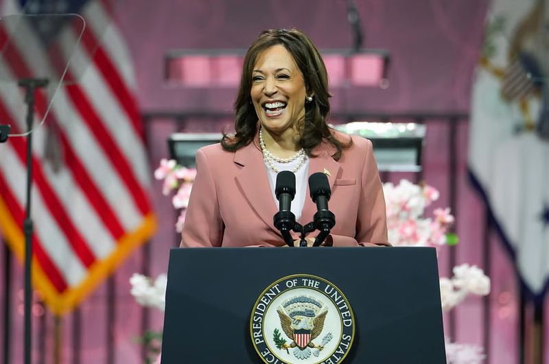 Phó Tổng thống Kamala Harris phát biểu tại sự kiện của nữ sinh tổ chức ở Dallas, Texas vào ngày 10/7 (Ảnh: TNS) 6.png